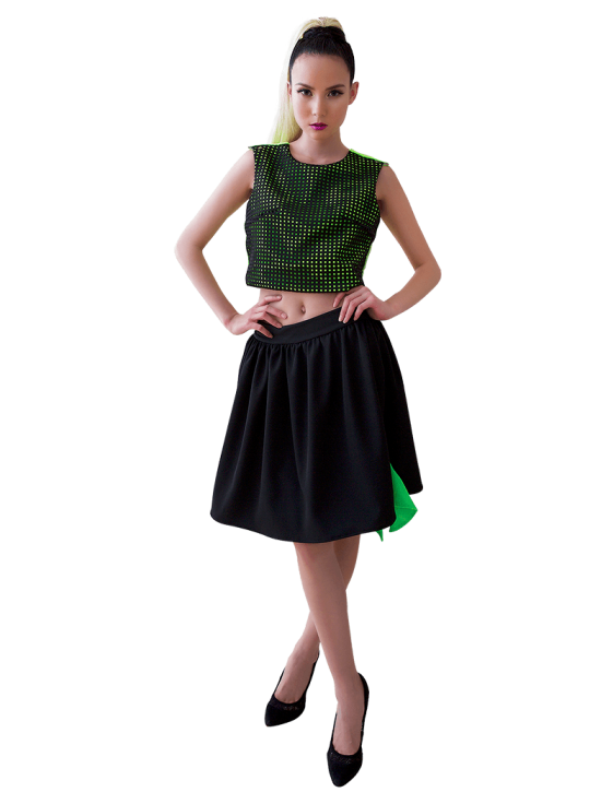 Amanda Midi Skirt - Ayla Clothing