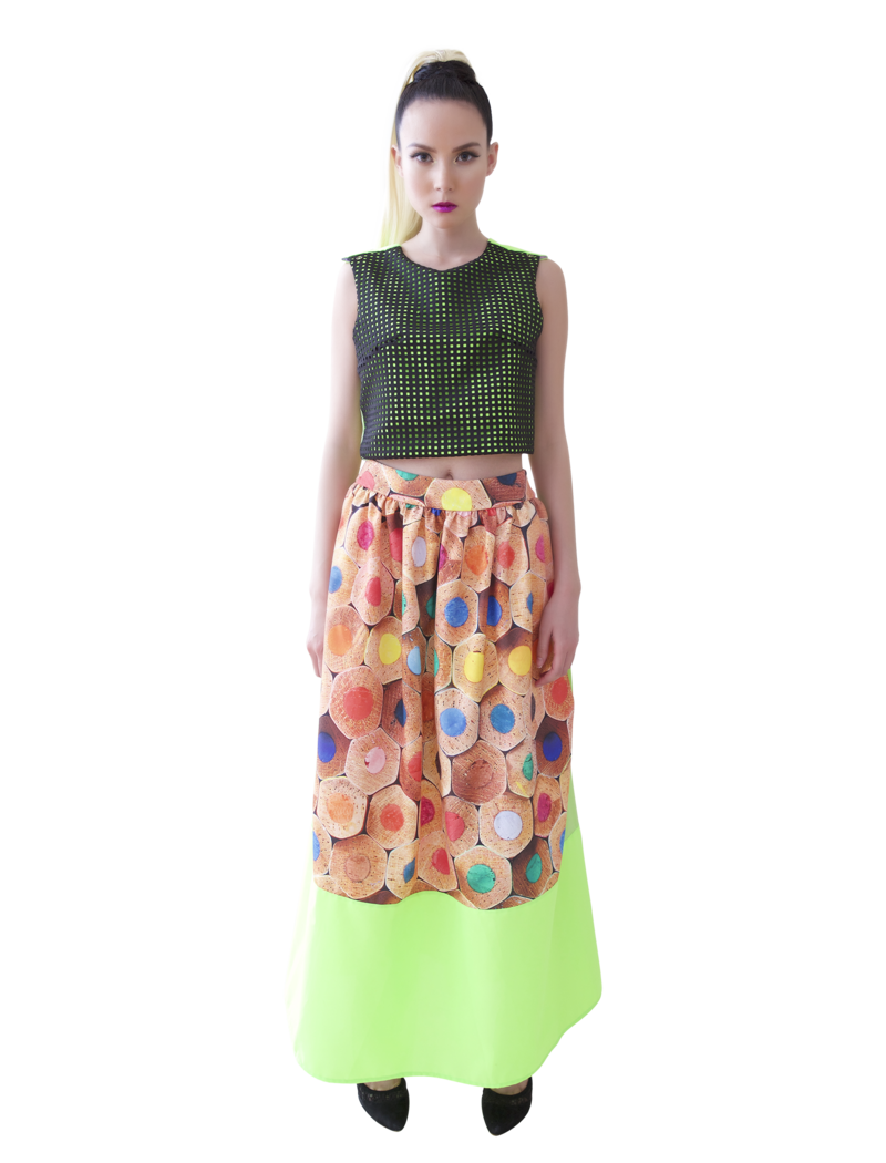 Antonella Full Midi Skirt - Ayla Clothing